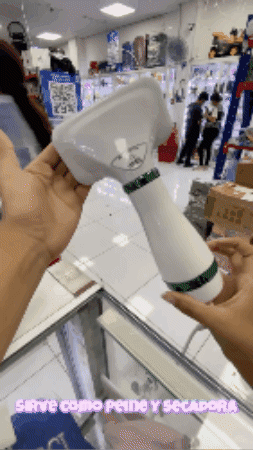 Secador Peine para Mascotas 2 en 1