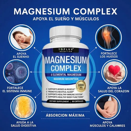 MAGNESIO COMPLEX 8 ELEMENTAL 1000 mg